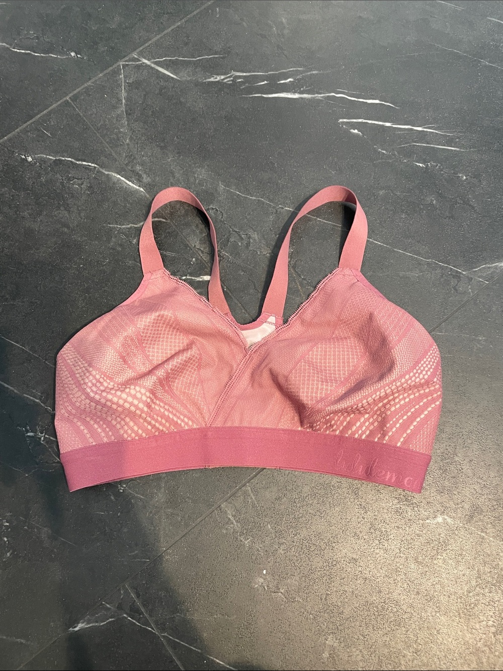 Lululemon Awake to Lace Bra
Plumful / Smoky Blush